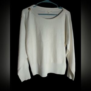 NWT Madison + Hudson white sweater